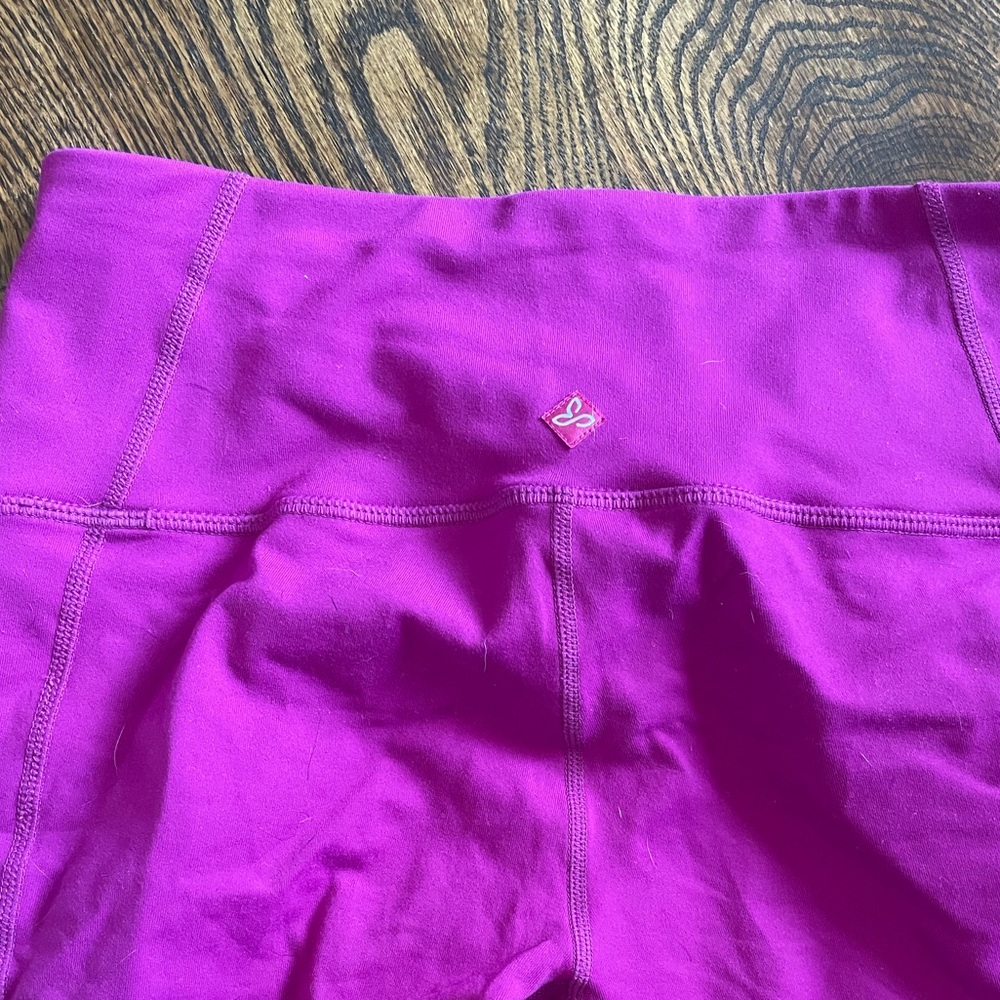 PRANA prism leggings size S Fuschia EUC - Picture 2 of 4